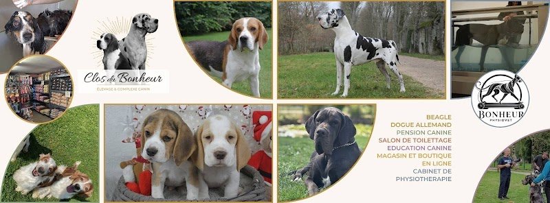 Le Clos Du Bonheur (Élevage, Pension canine, Animalerie, Toilettage, Education)