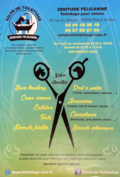 Salon De Toilettage Zenitude Felicanine